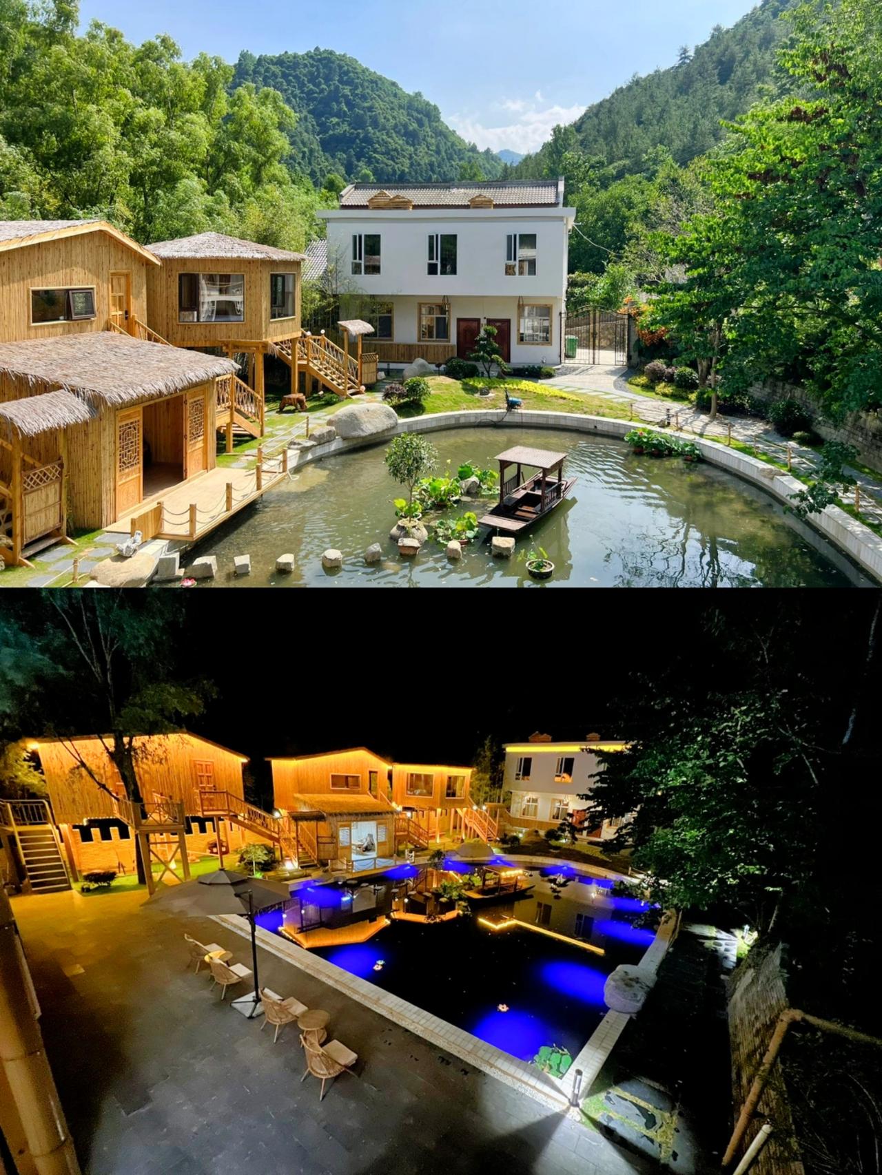 远离城市燥热喧嚣，在山间一隅，邂逅日月星辰，与自然为伴，感受独处的快乐时光，自在