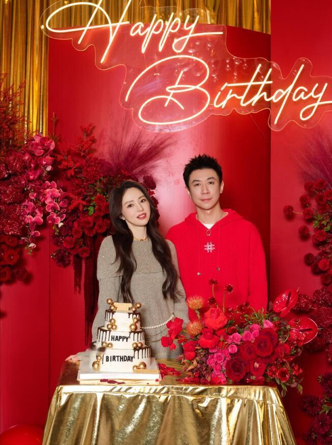 董璇为老公张维伊庆祝38岁生日！她真的很爱操办生日，她自己的、小酒窝的都办，仪式