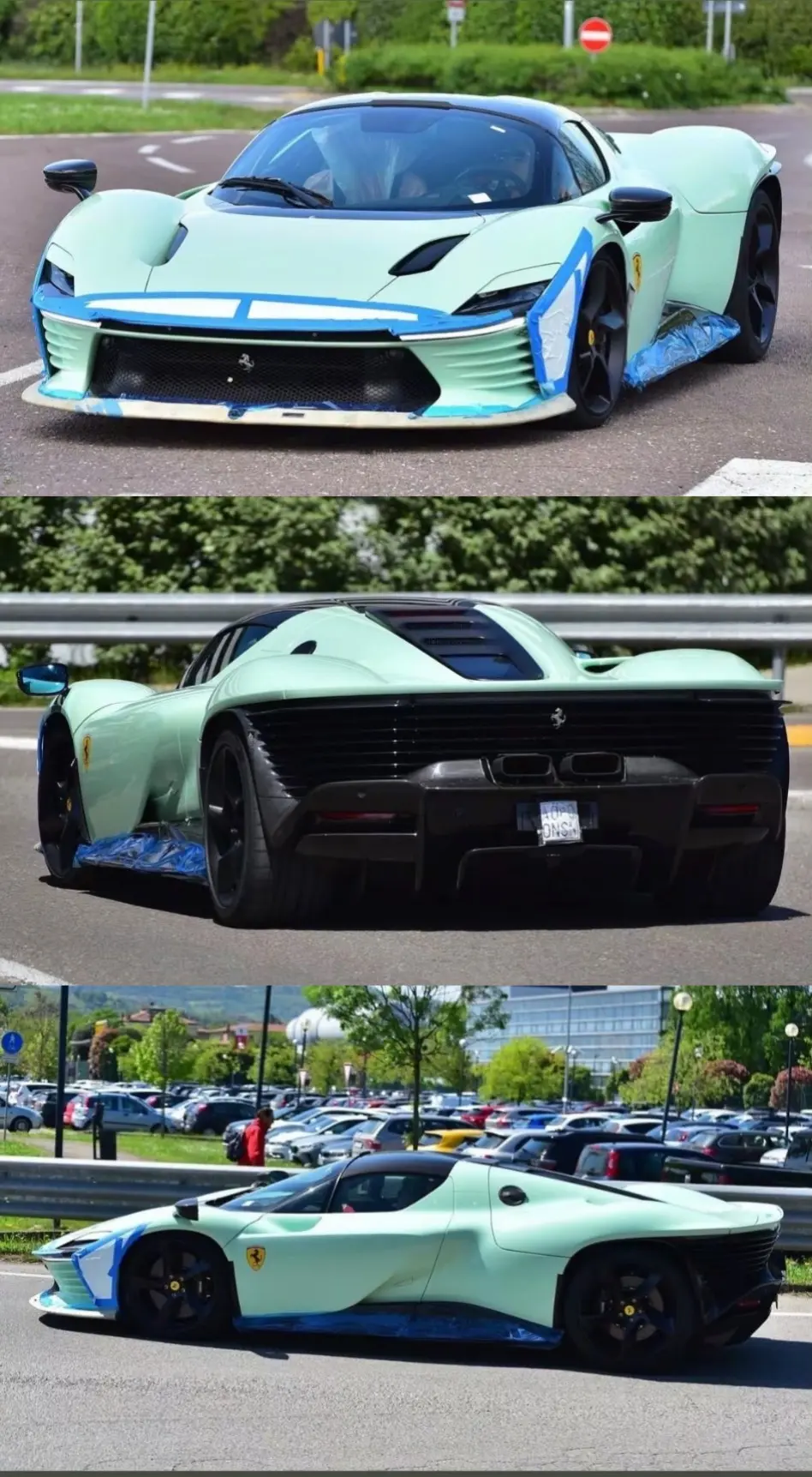 法拉利Daytona sp3选经典250gt（3505gt）淡绿色Ve...