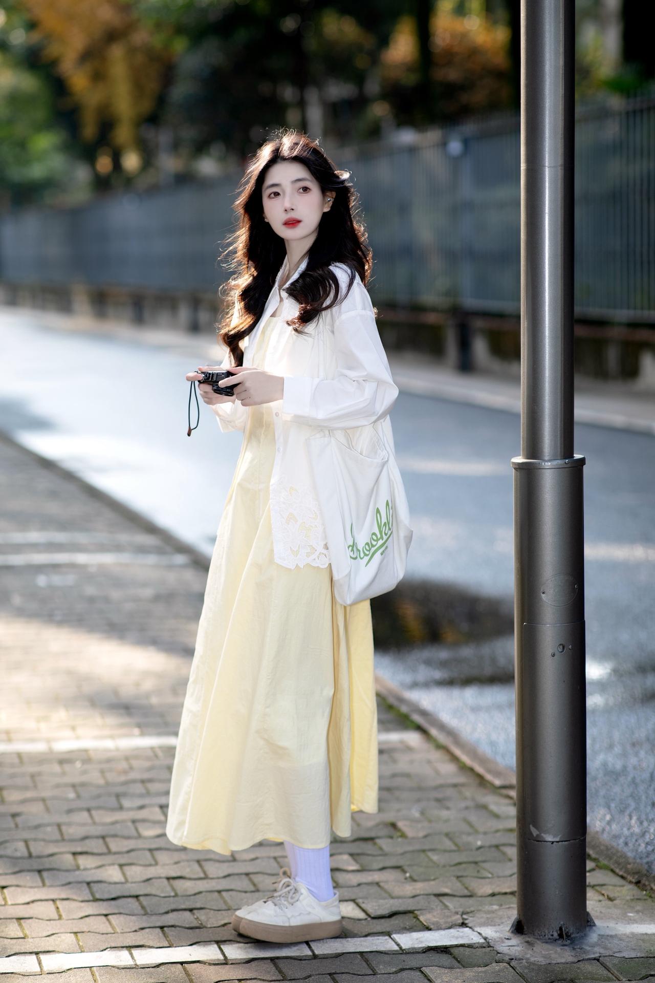 春天的衣服真好看呀～小个子简单穿搭 仙女连衣裙 好看的连衣裙 超出片的度假风穿搭