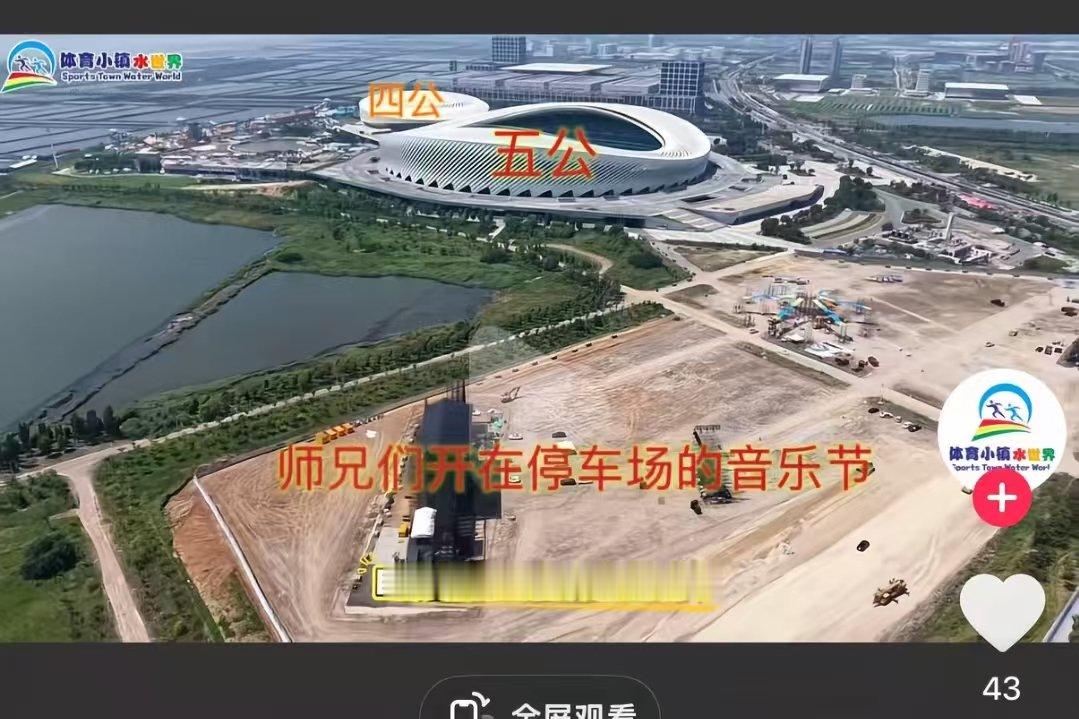 TFing在四代五公场馆旁边停车场开音乐节TFing在四代五公旁边停车场开音乐节