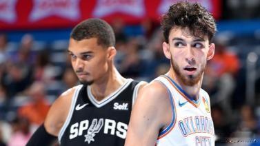 联盟新秀榜出炉 文班位列第一霍姆格伦第二
北京时间1月11日，NBA官方公布了最