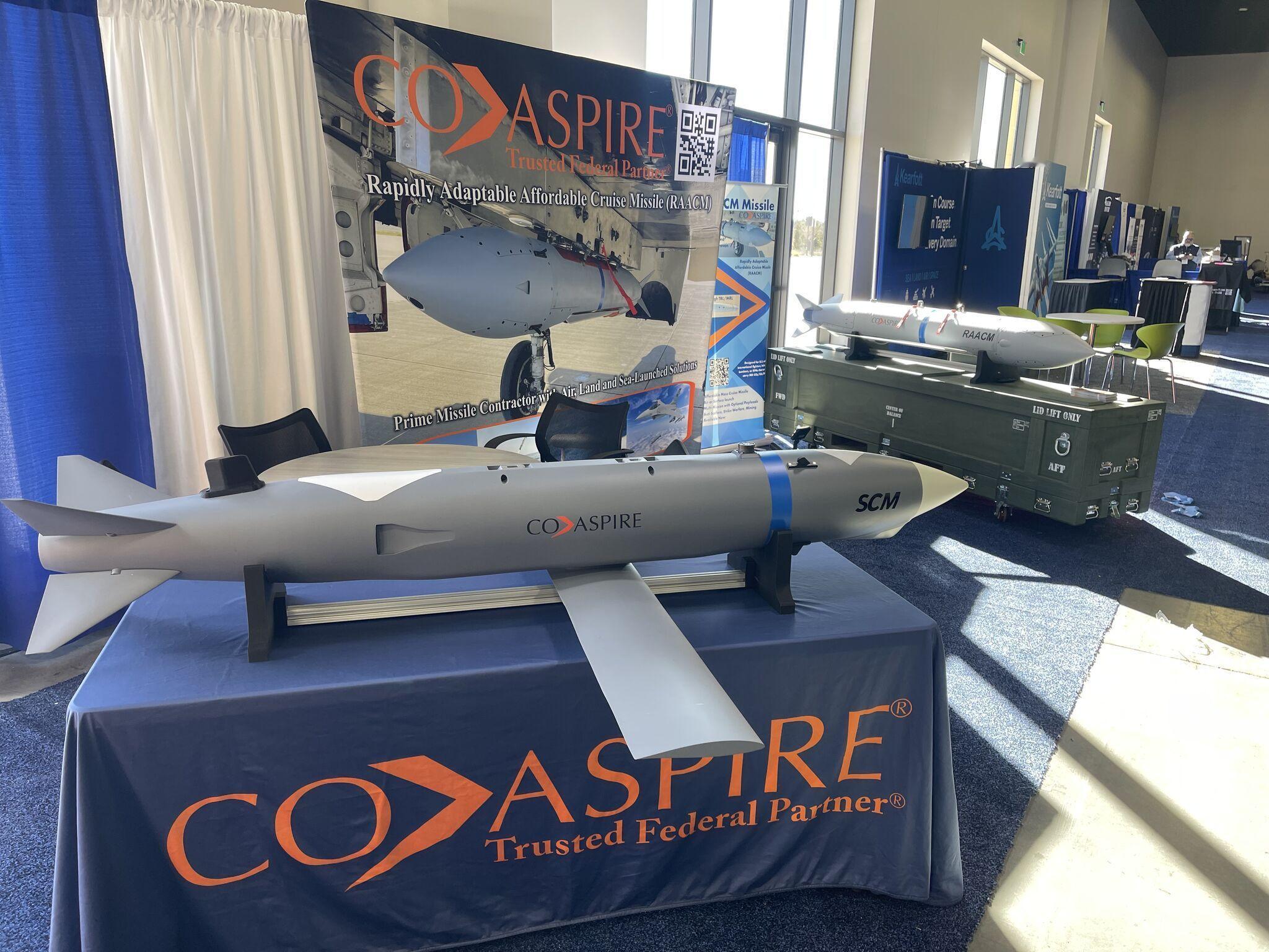 2026美国空军协会战争研讨会上，CoAspire公司展出的“快速适应性和经济型