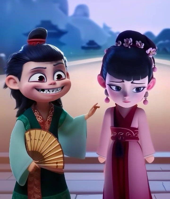 光线即将要拍的红楼梦不会就这样吧🤔跟哪吒一样的质感 ​​​