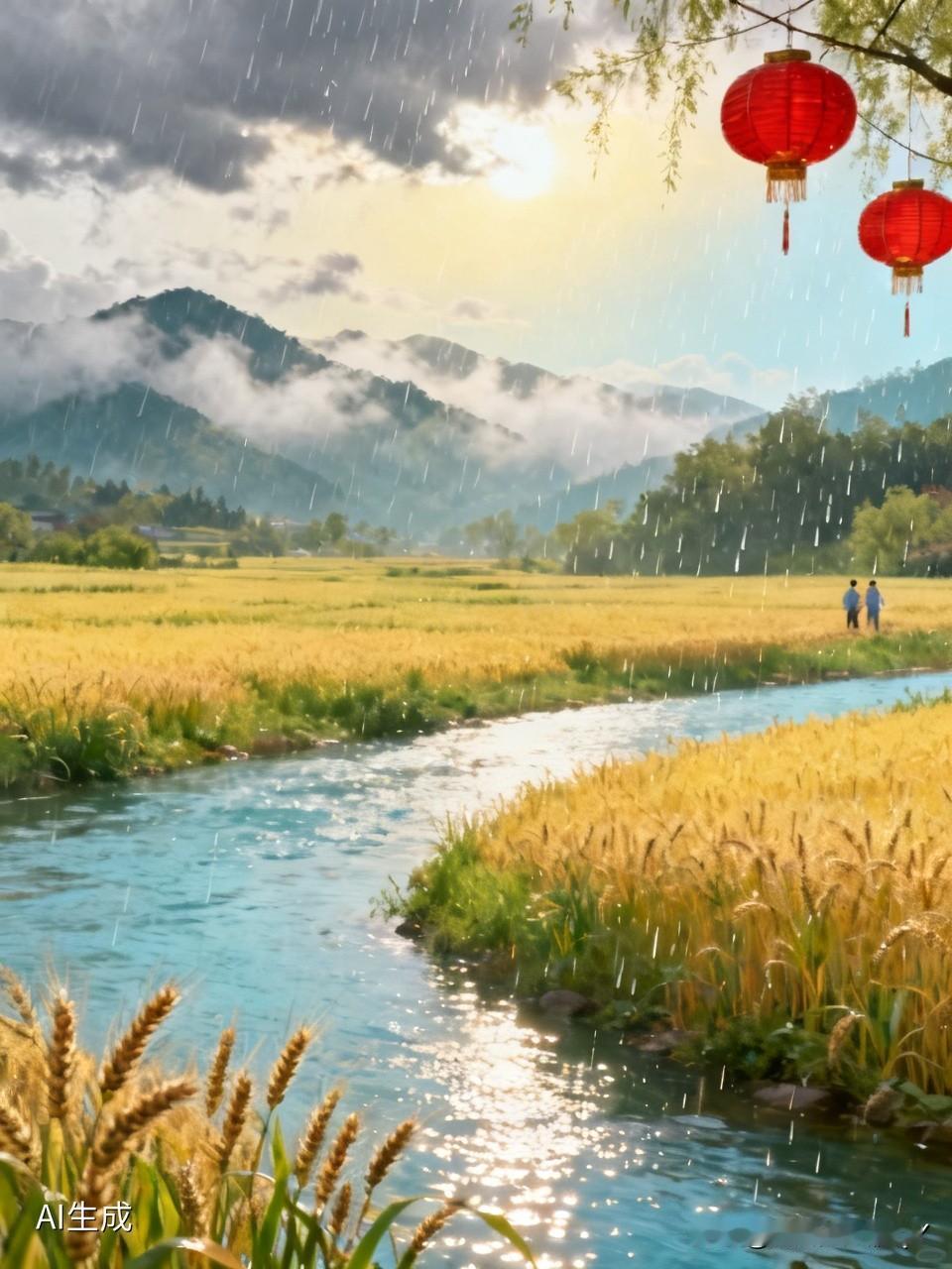 今天是三月初七民间俗语有
天气与收成
- 三月初七晴，大旱四十五
初七放晴，意味