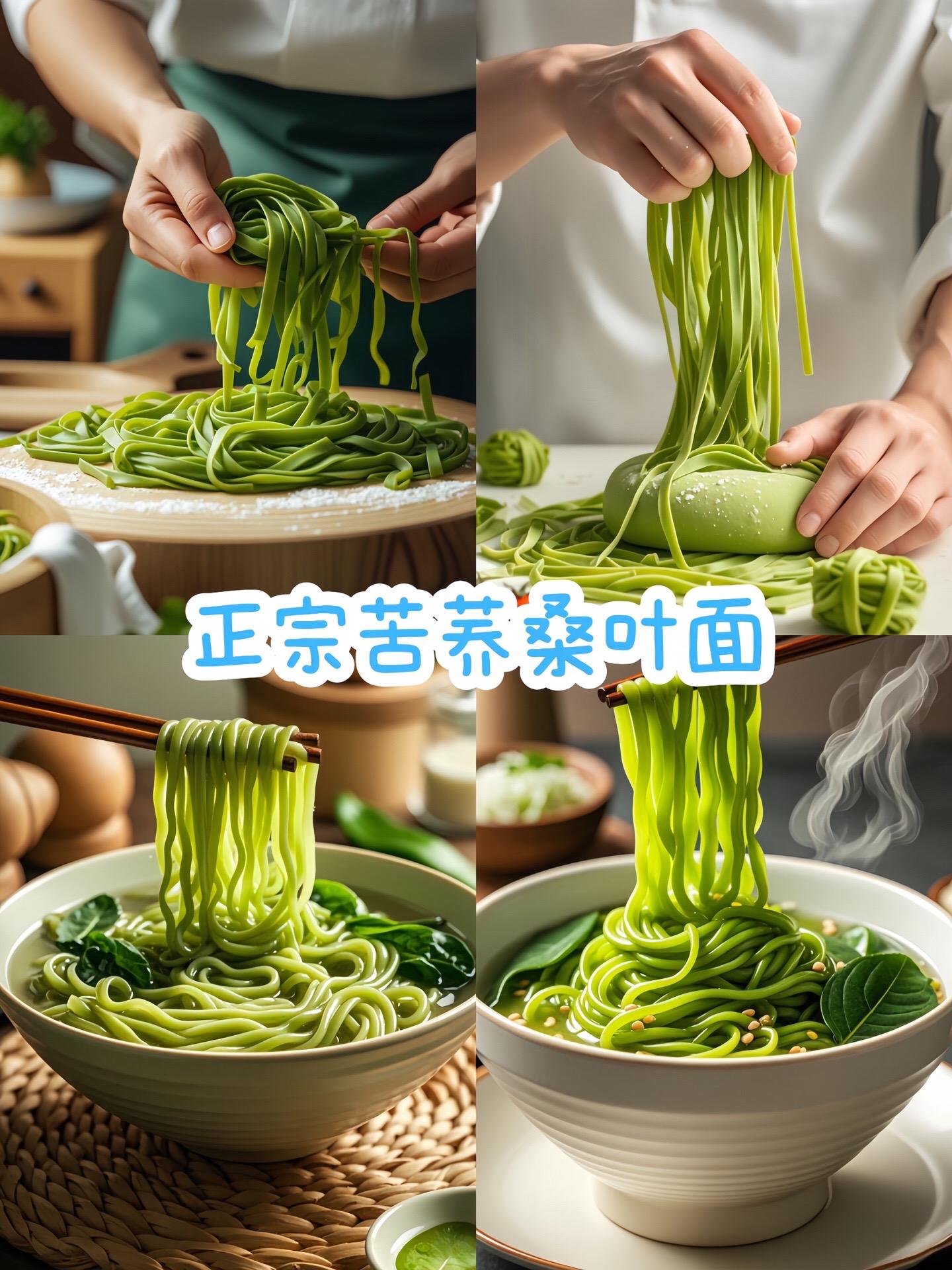 贵州农科院蚕业研究所精心研制出苦荞麦桑叶挂面。这款挂面精选上等苦荞粉...