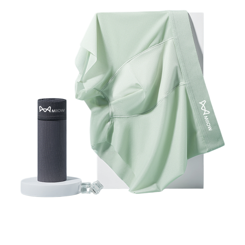 【夏日“老弟”救星】真冰丝内裤终于来了！上身一秒触肤即凉，全身网眼面料疯狂透气，