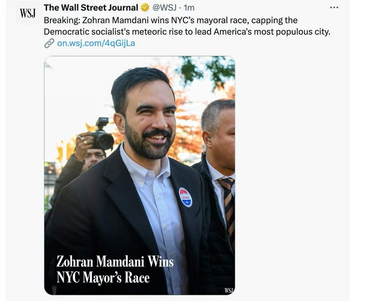 搞垮一个国家很简单，只需要给他一个曼德拉！

随着美国纽约市长是穆斯林，一个短视