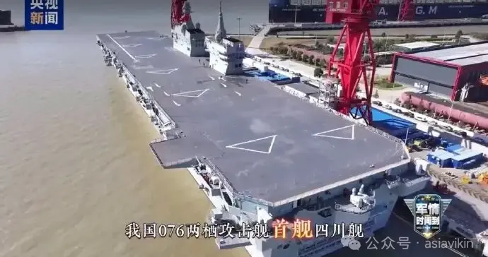 076绝不会运作J-35，不信走着瞧