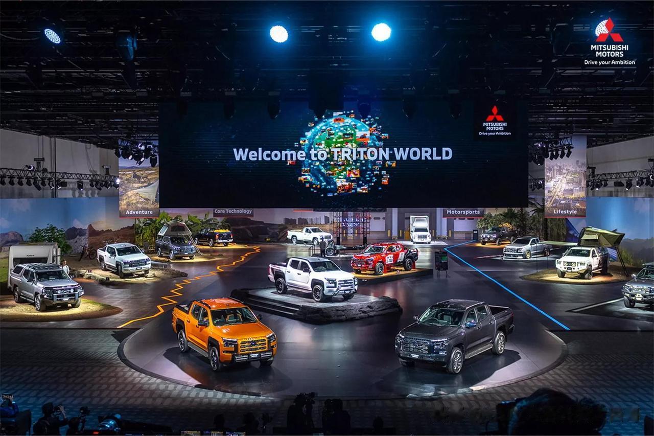 昨天三菱发布了全新L200皮卡，并且发布了“Triton皮卡宇宙”，来看看这些衍