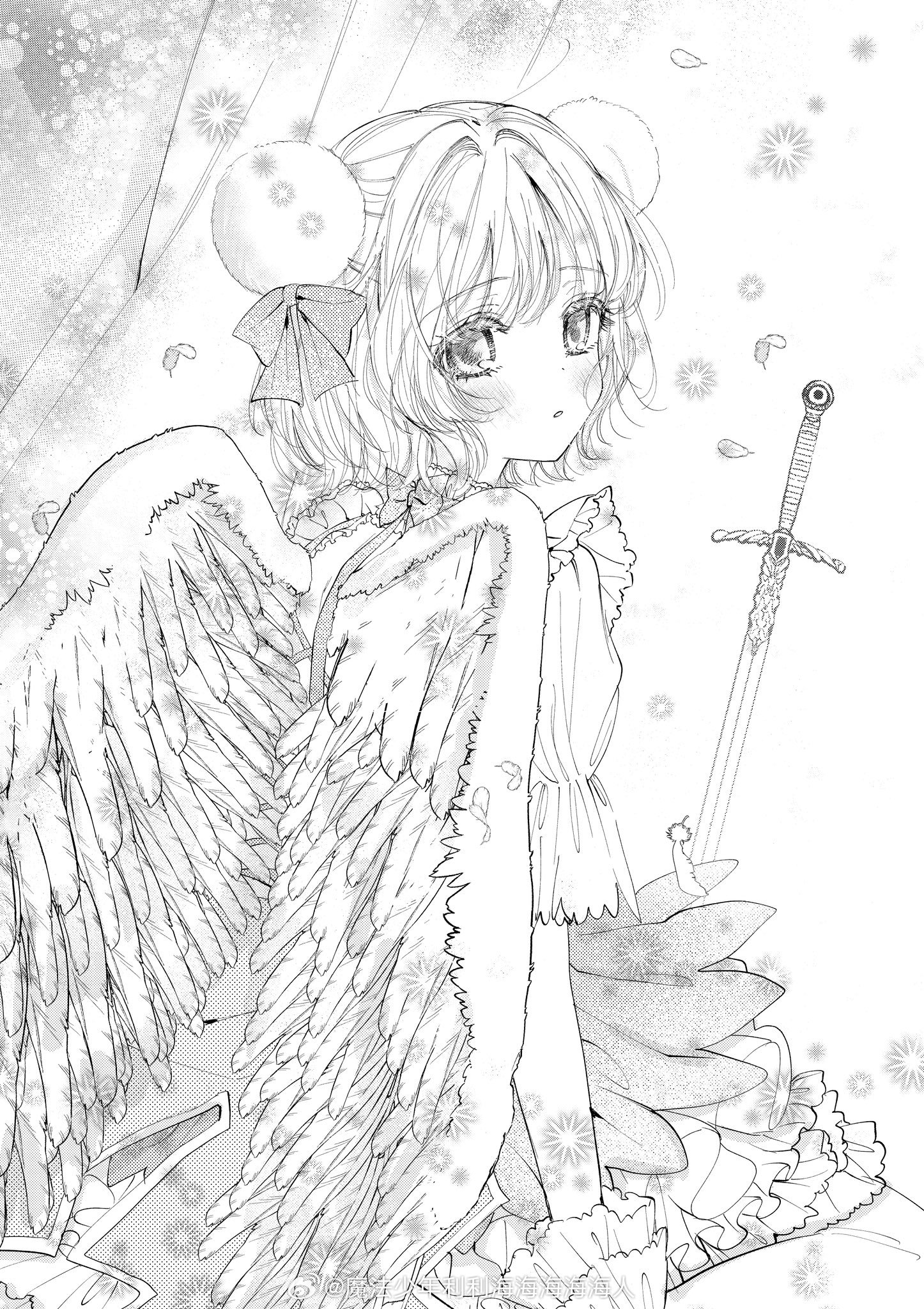 魔法少女丹德莉恩 〈逆作画崩坏风格〉 