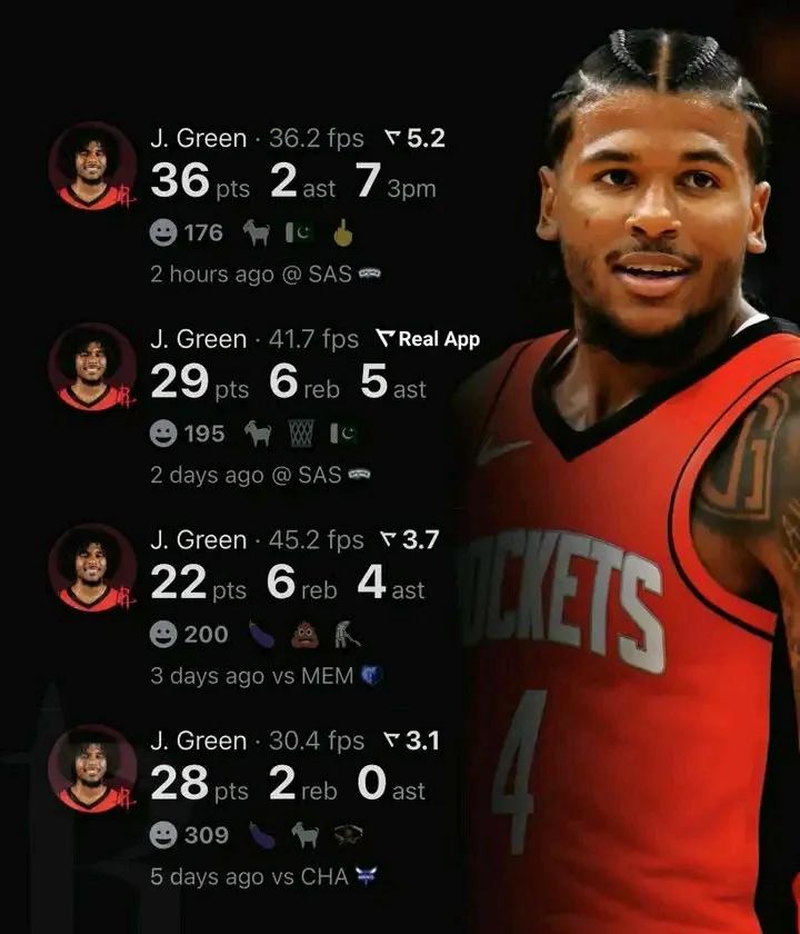 杰伦格林爆发的有点晚了，3年1.08亿美元太亏了 ，新赛季这三场比赛至少值5年2