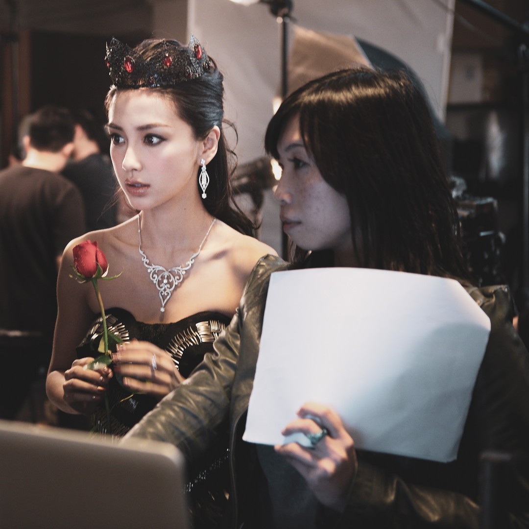 angelababy 2012杂志拍摄花絮 