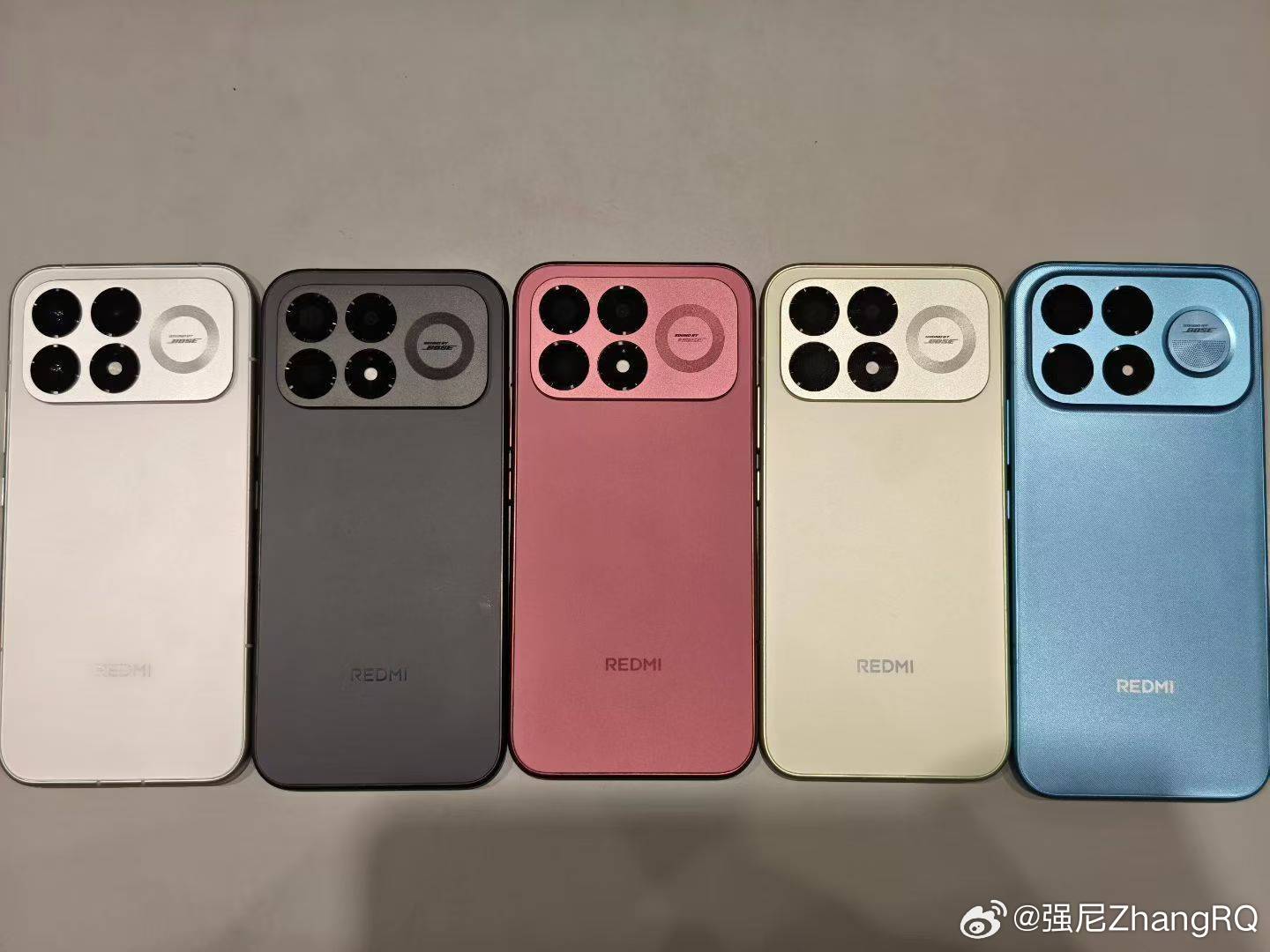 小米之家有 K100 Pro 系列真机到店了店员发的五款配色K100