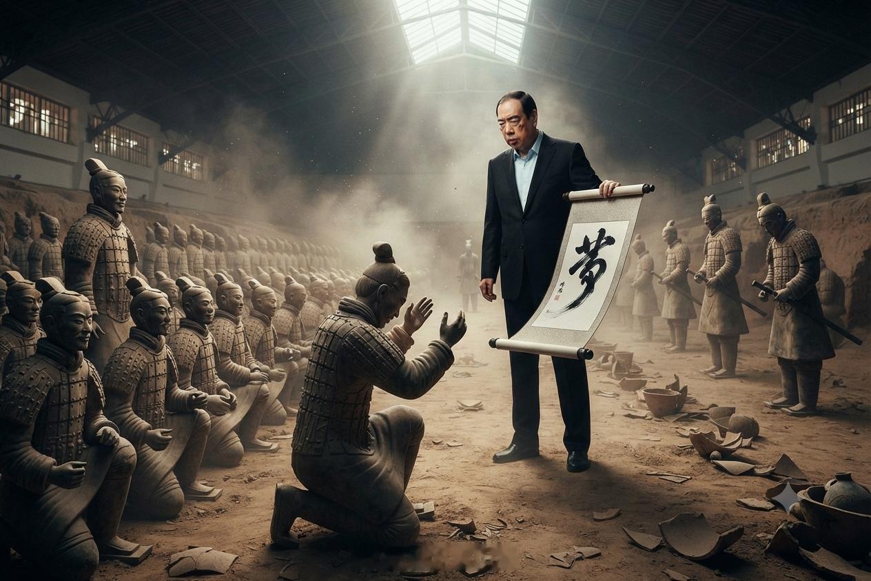 我们西安有句话：贾先生与陕西兵马俑对峙，兵马俑都得跪！👉有史以来，活着的科学家