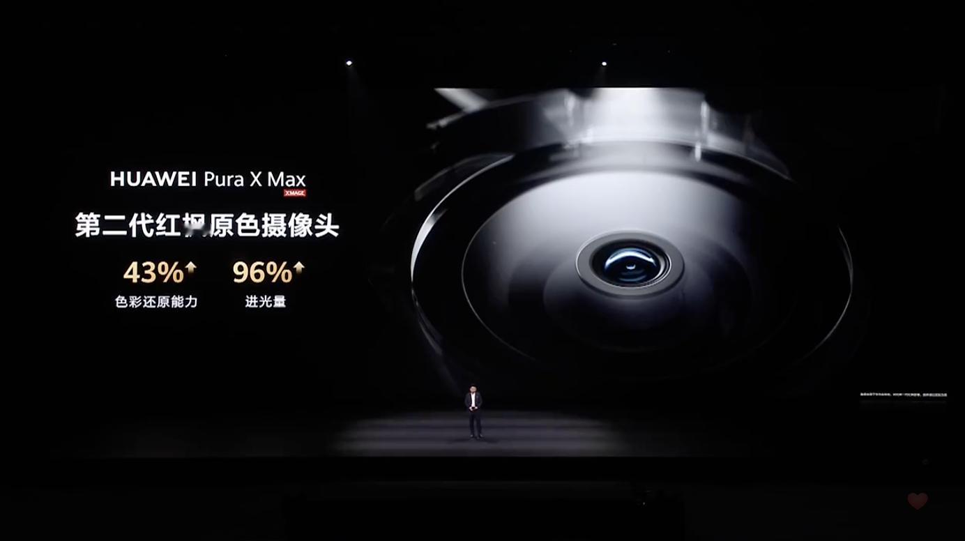 全球首款大阔折正式发布这次华为Pura X Max真有些面面俱到的意思，全球首款