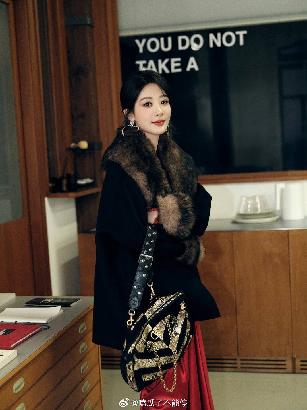 杨紫确定出席时装周，华伦天奴看秀，超级期待！