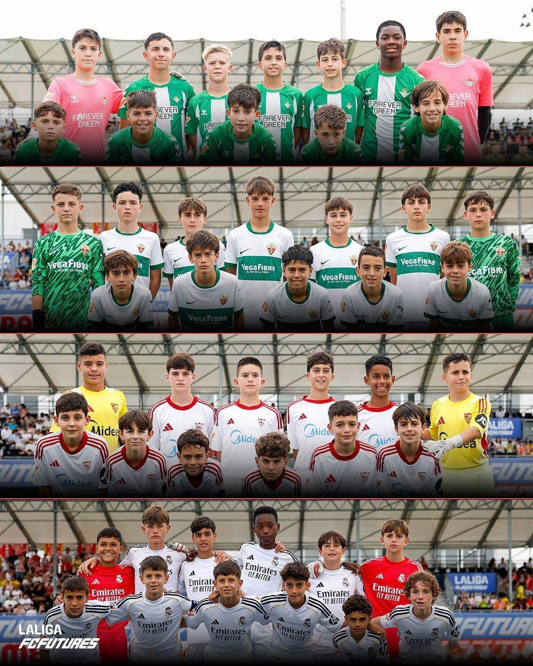 四支球队，一个目标：胜利🔥西甲希望之星 西甲 LALIGAEASPORTS  