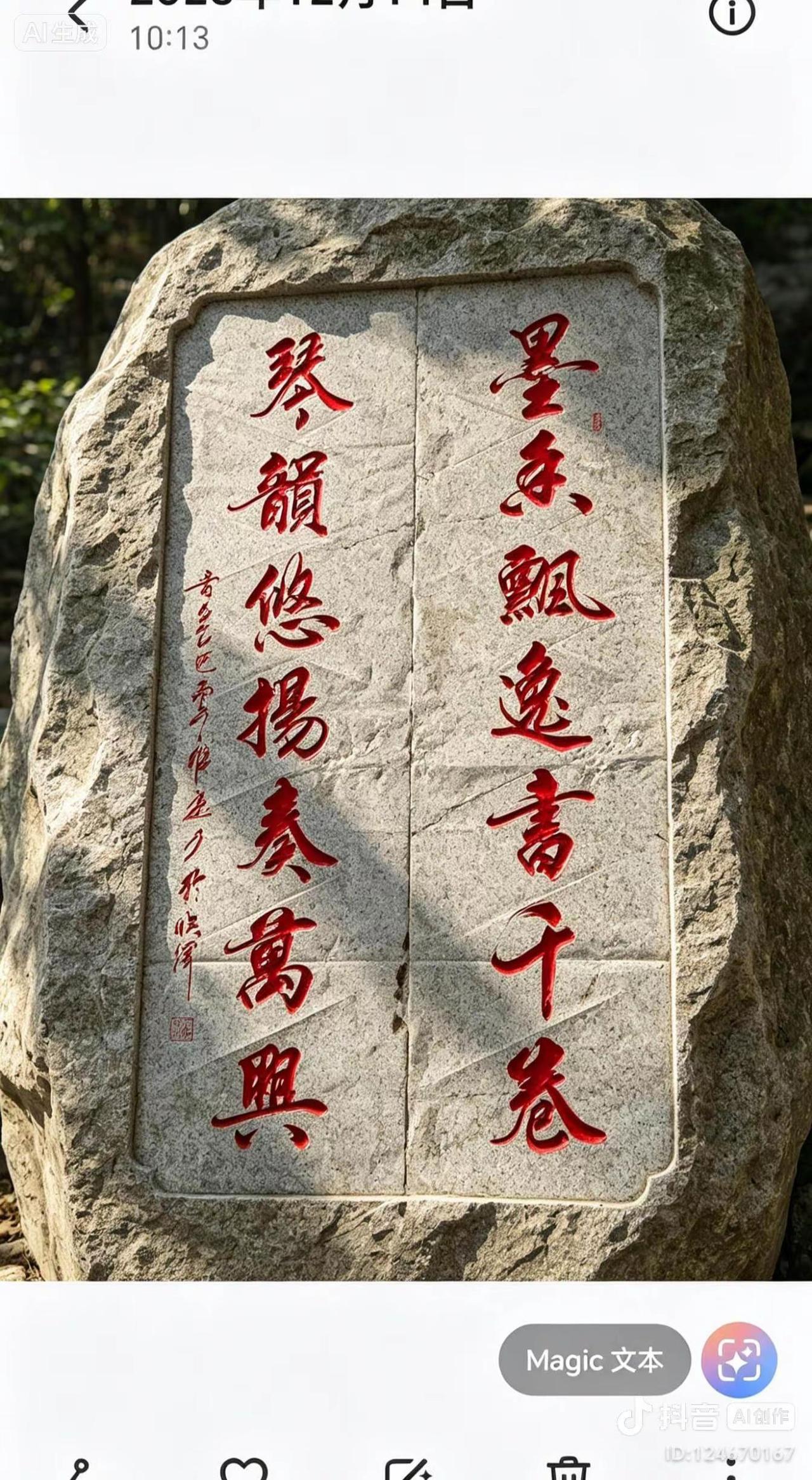 维安原创书法作品。书法中的经典传承 书法与石刻