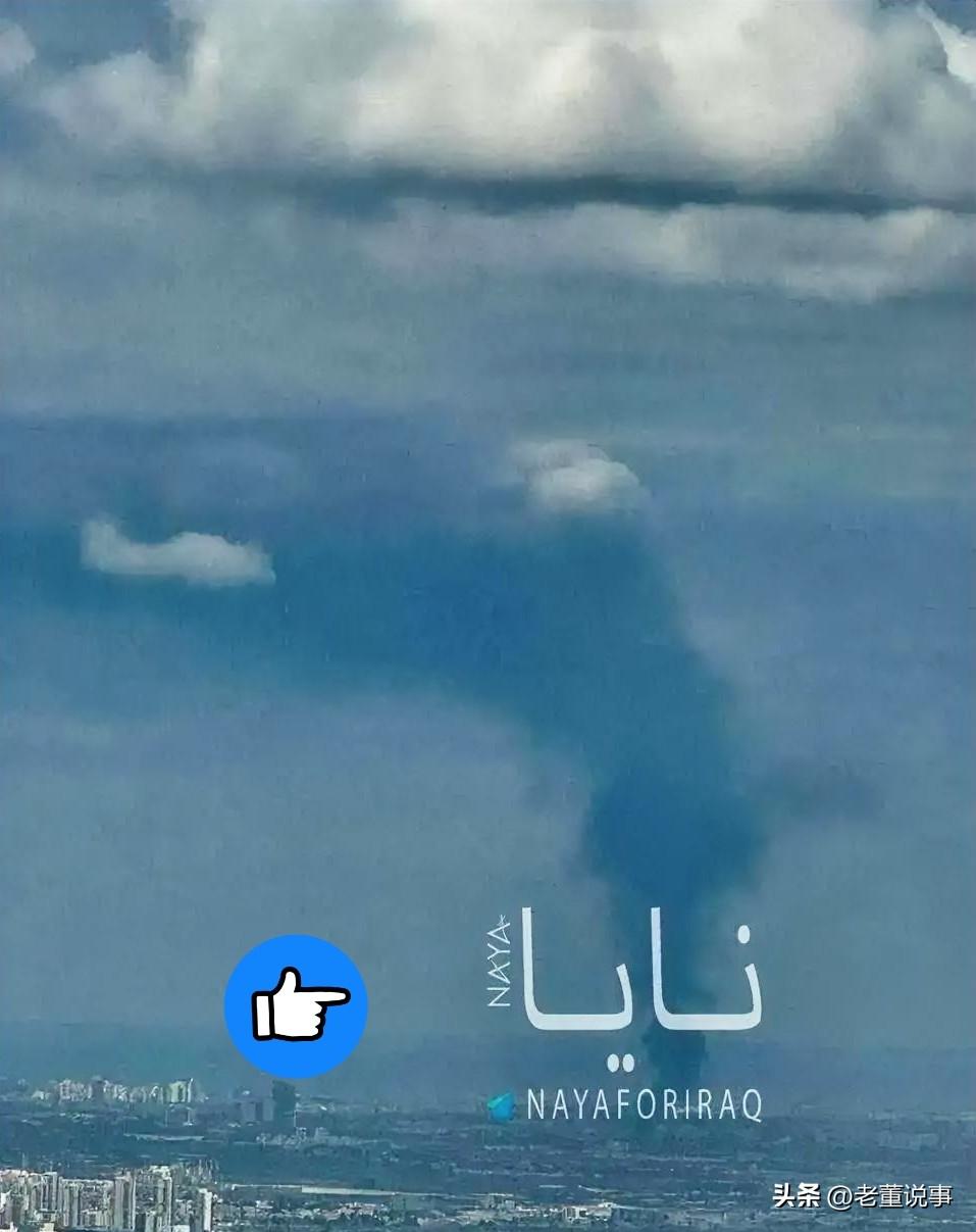 以色列总理内塔尼亚胡这下真慌了。
就在刚才，特拉维夫爆炸声震天，防空警报响成一片