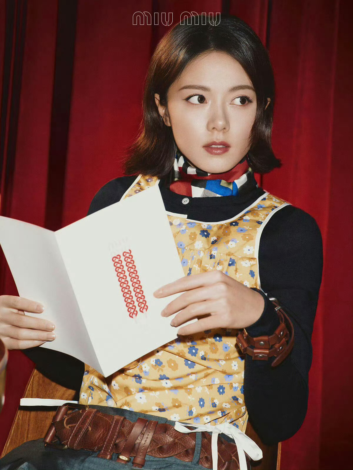 赵今麦 × Miu Miu 全新宣传大片 📸 风格大赏