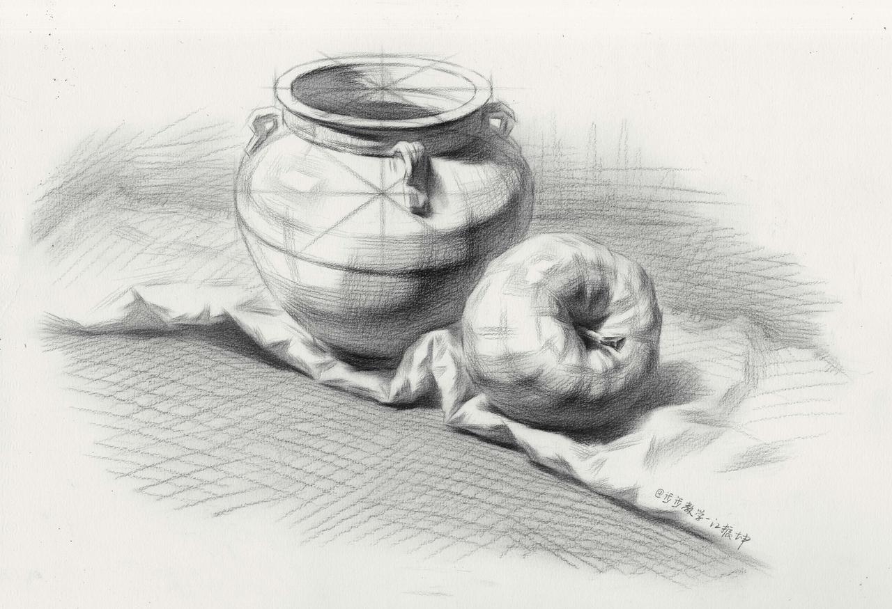 练习了这么久静物，结构真的掌握了吗？高清结构图拿走。