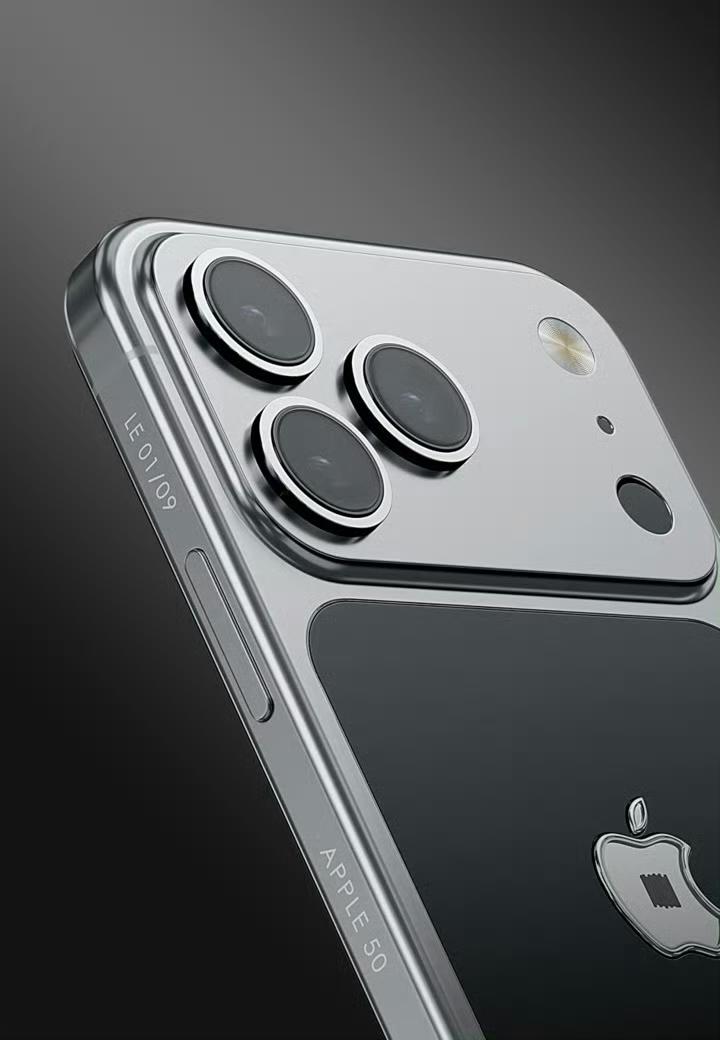 奢侈品品牌Caviar为庆祝苹果成立50周年，推出乔布斯定制版iPhone 17