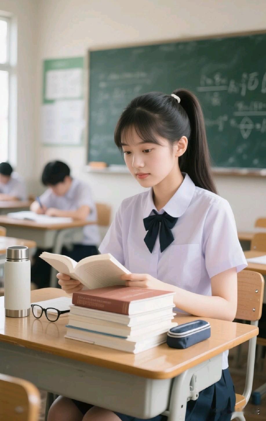 上了高中你才会发现：
重点高中有数学不好的，有语文不好的，也有物化不好的，但唯独