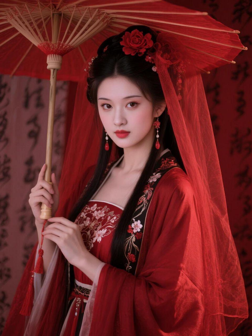 AI古风红妆写真 随变ai随便玩