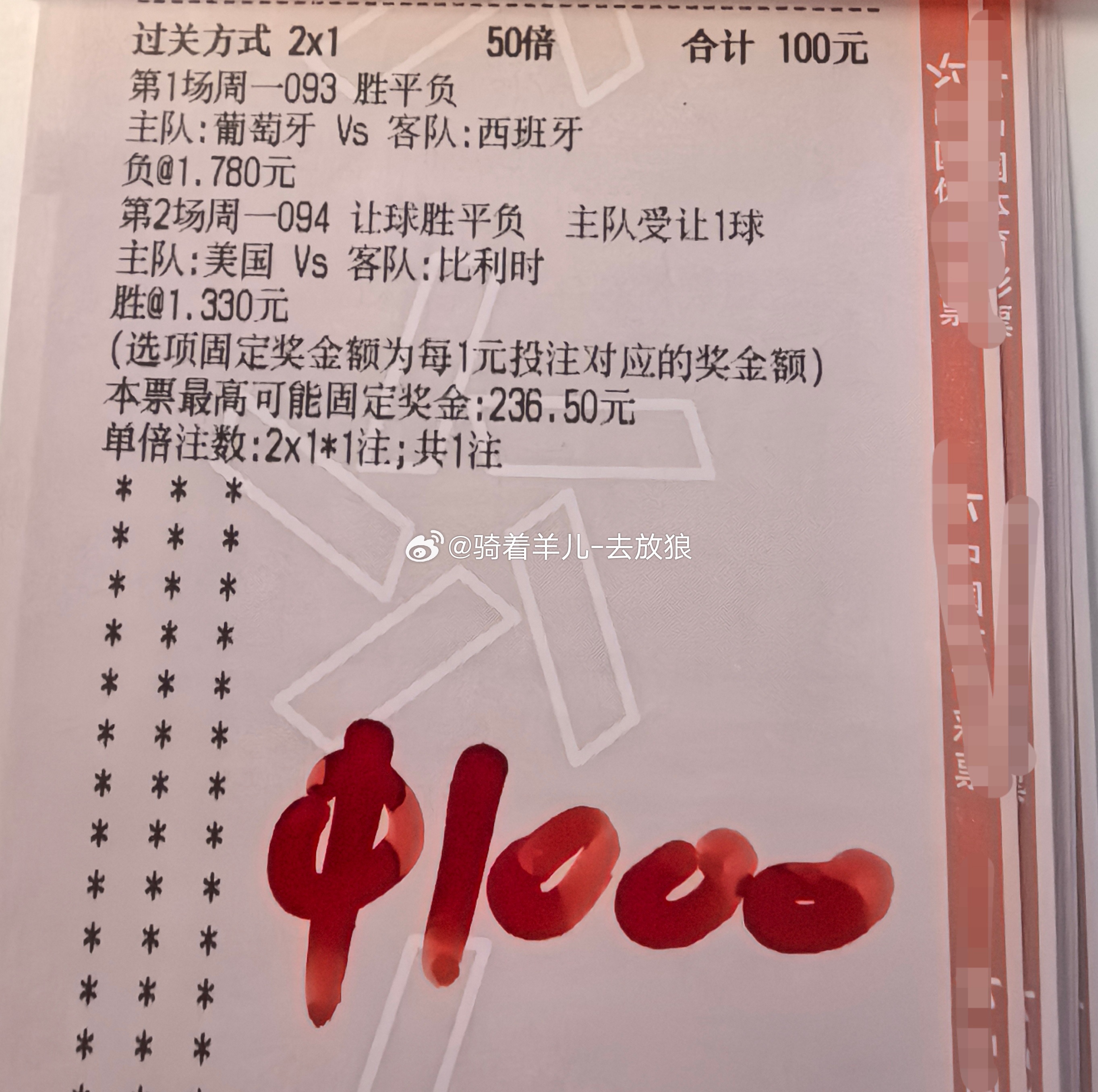 7.6日世界杯赛事预测分享:足球预测 093  葡萄牙vs西班牙 负      