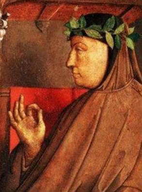 弗朗切斯科·彼特拉克
（Francesco Petrarca），生于1304年7