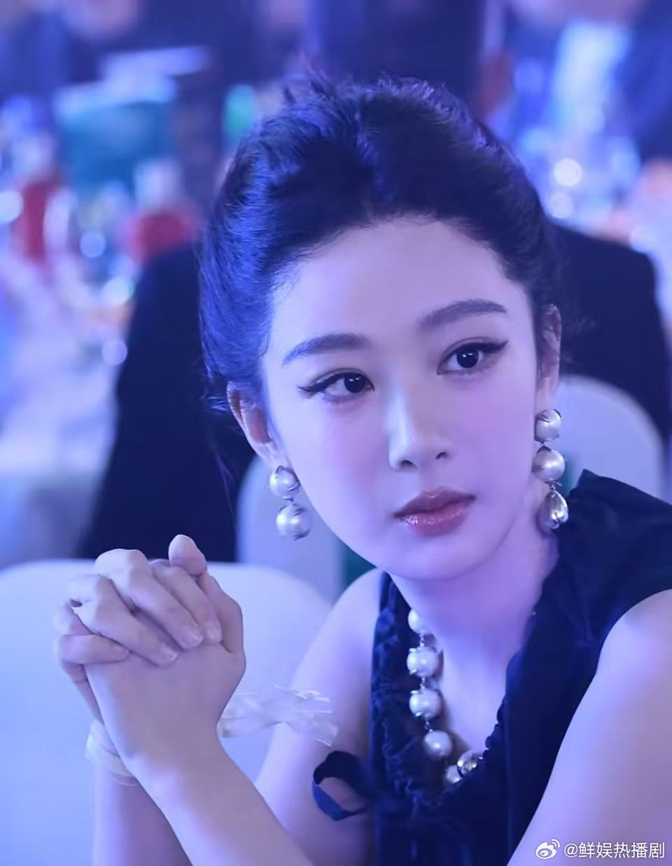 白玉兰晚宴上的杨紫白玉兰晚宴上的杨紫好美！白玉兰提名晚宴上的杨紫白玉兰提名晚宴