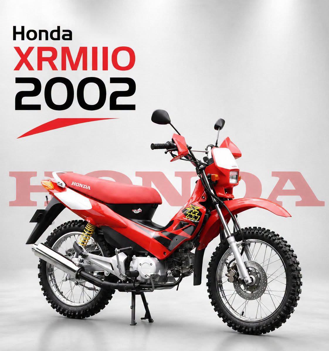 国民神车：Honda XRM110
2002款 Honda XRM110 于20