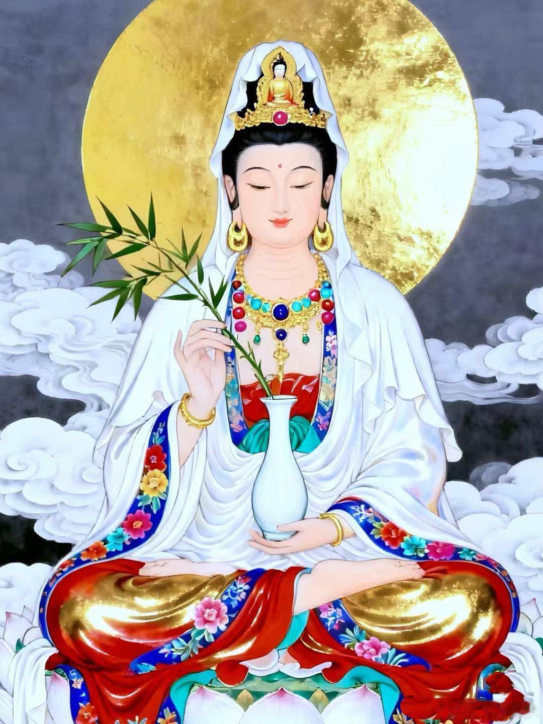见佛祈福🙏愿心有善念福自生，前路光明无困程，事业顺利步步高，财星高照家业兴，平