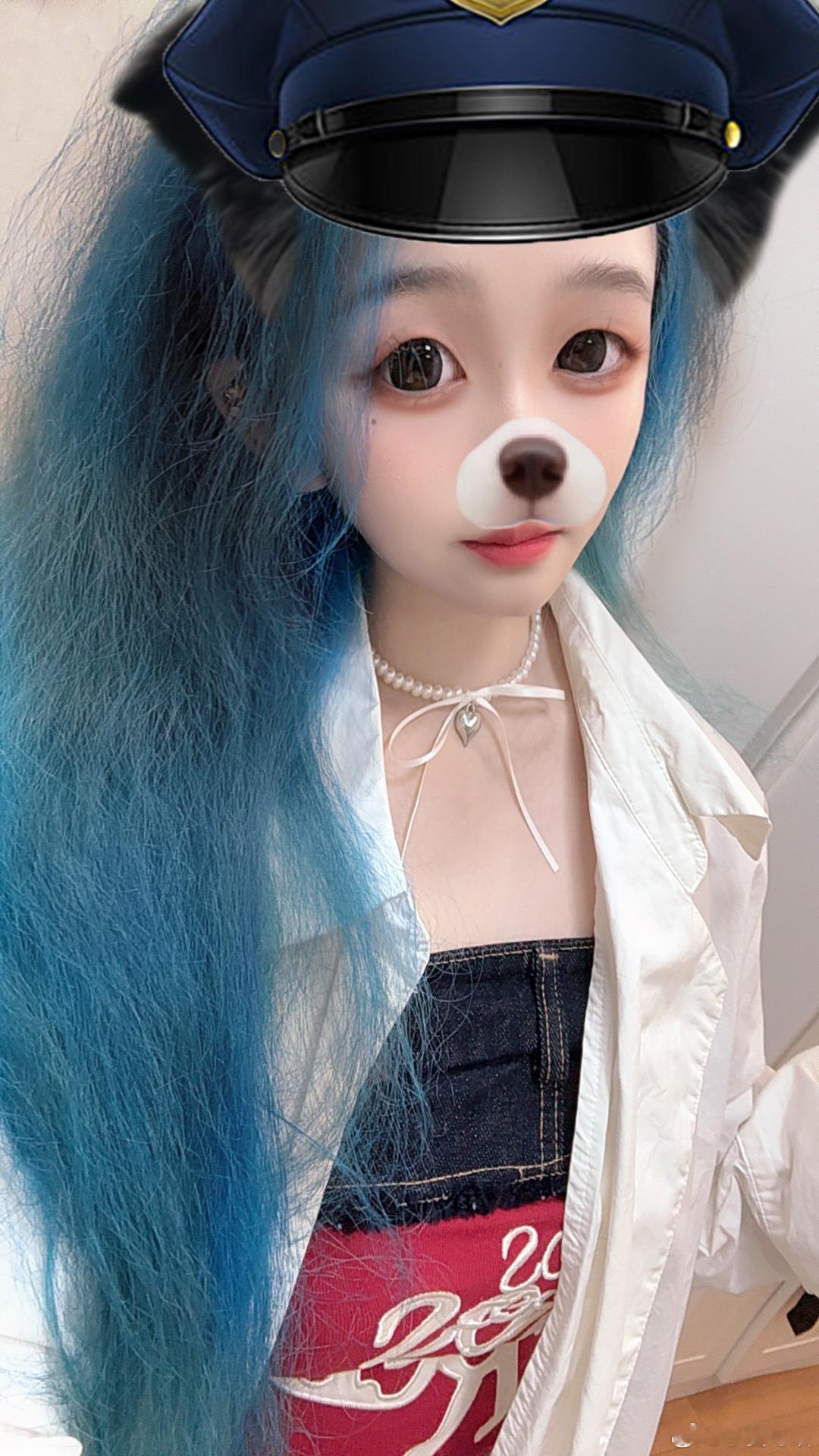纪念一下蓝发 马上撒哟哪啦了 