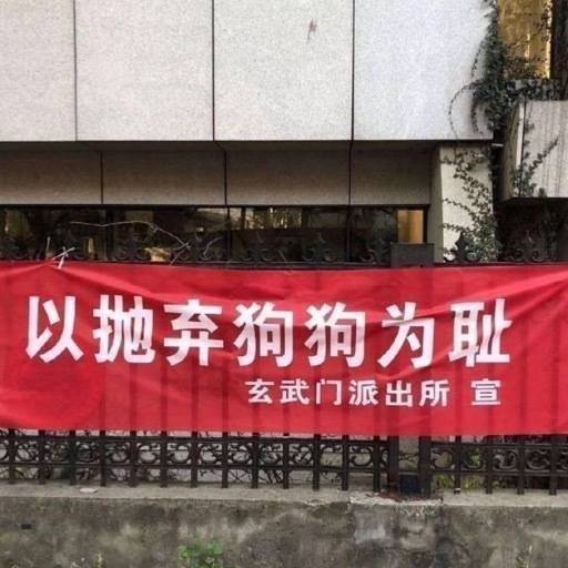 以抛弃狗狗为耻！ 