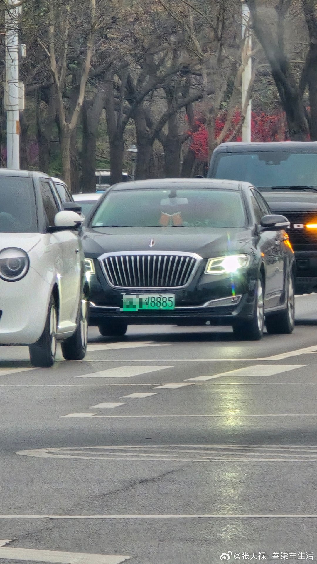 这个车混动的不多见啊红旗红旗h7