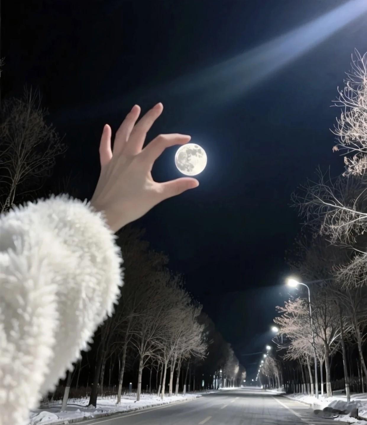 分享日常生活中的感悟每天夜晚看到月亮，会觉得疲惫的一天结束了，明天充满希望。