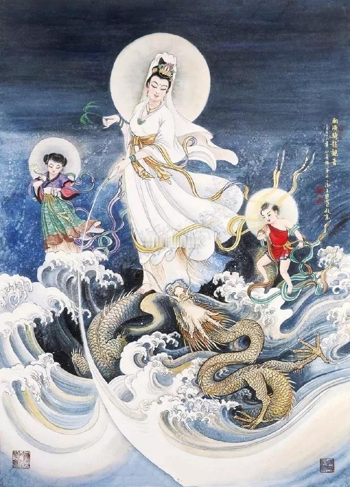 转赞菩萨，好运承天佑，门庭喜气新，家宅大吉昌，福禄永不断。 ​​​