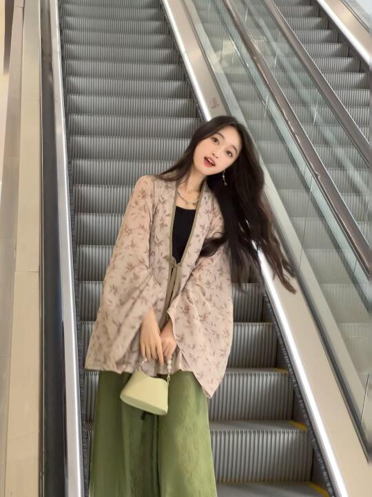 杨幂同款汉服终于穿上啦