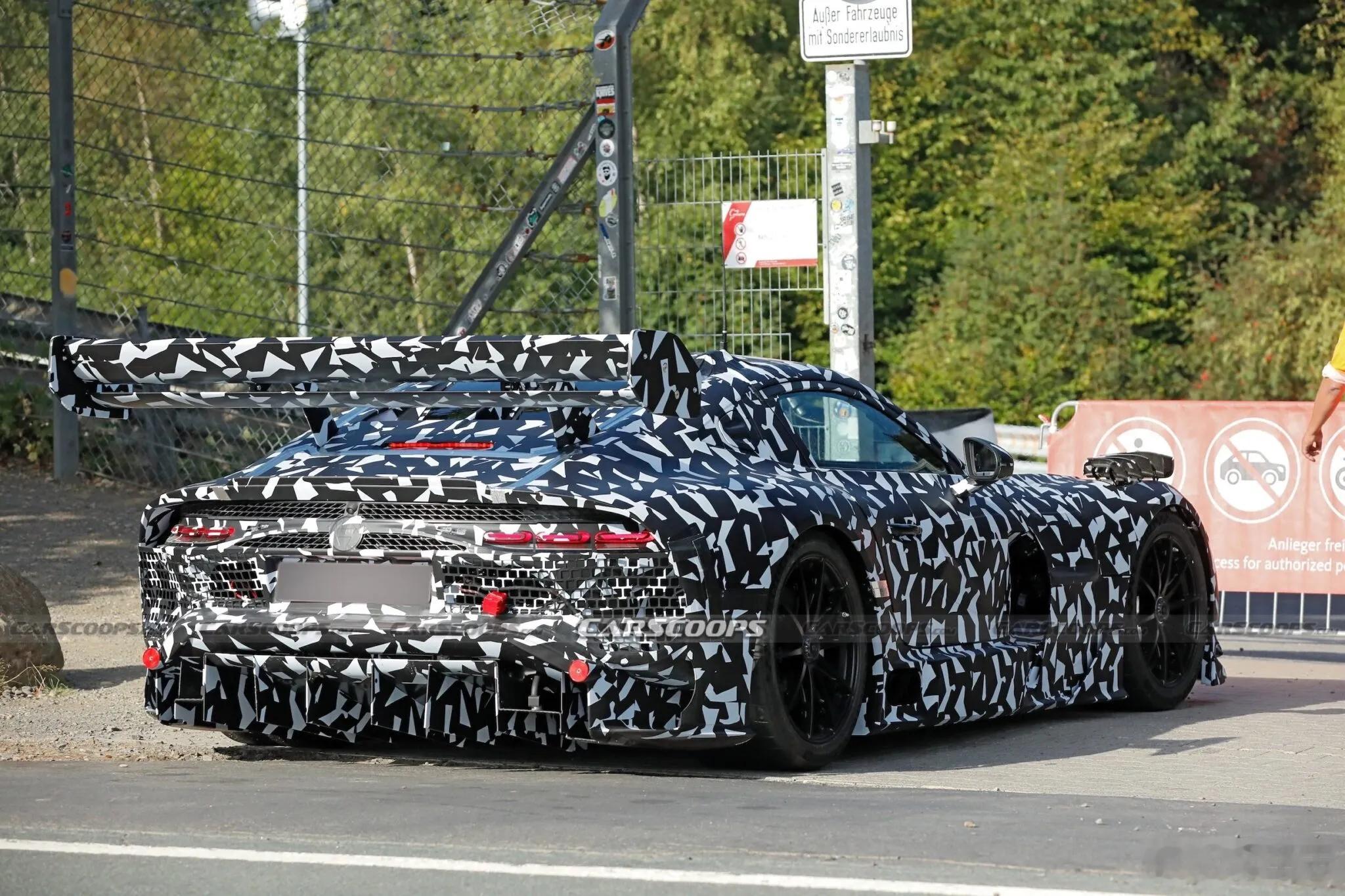 名车志谍照【瞄准Mustang GTD纽北纪录，全新AMG GT Black S