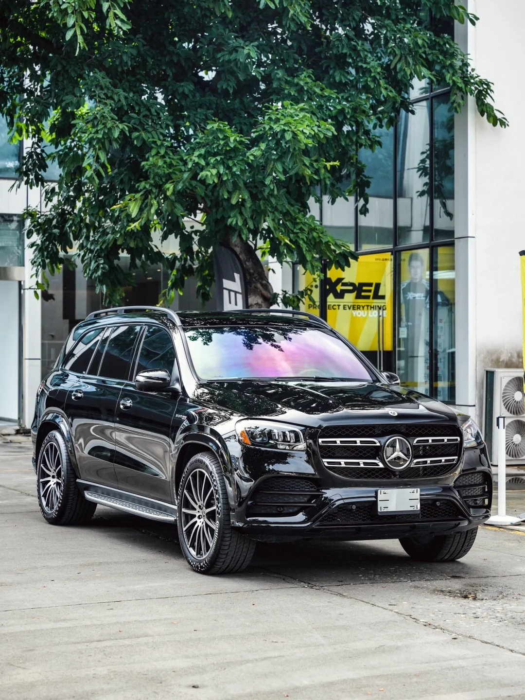 这就是奔驰GLS580的气场