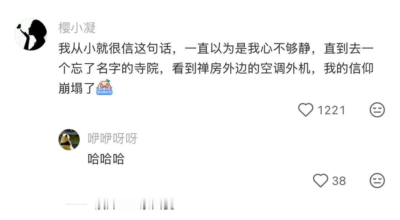 被心静自然凉安慰到了 