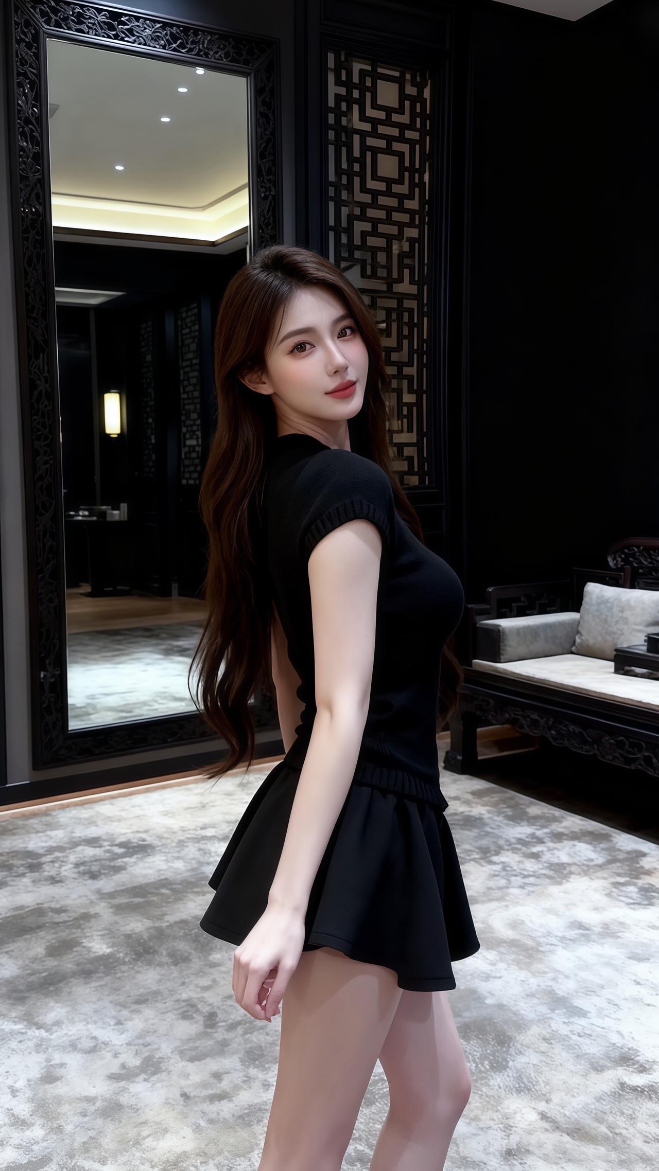 御姐风 好身材好气质 穿搭 漂亮