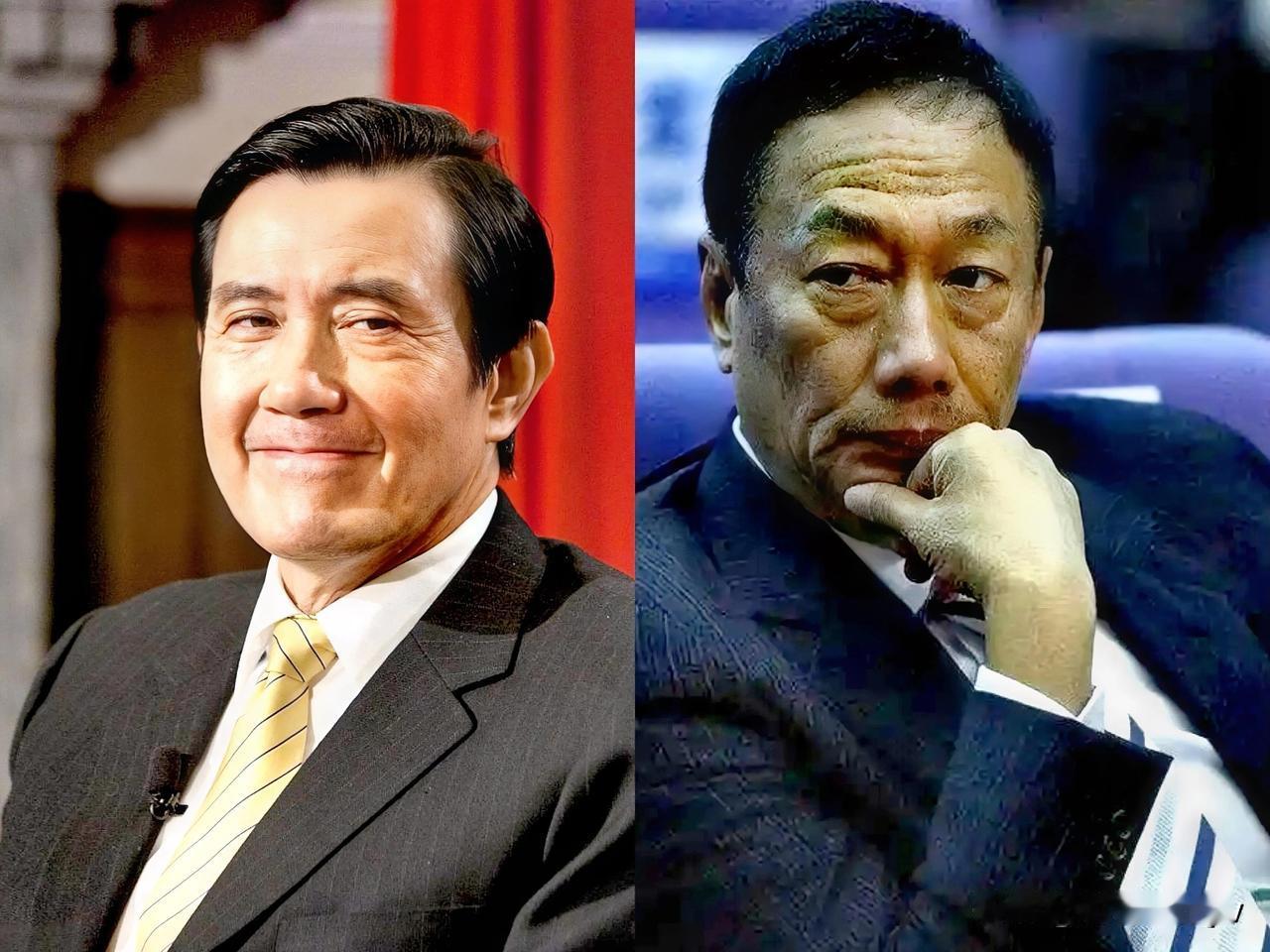 终于跳出来了！

这俩人不可小觑。

鼓吹“两岸一家亲”的马先生，

转身就变了