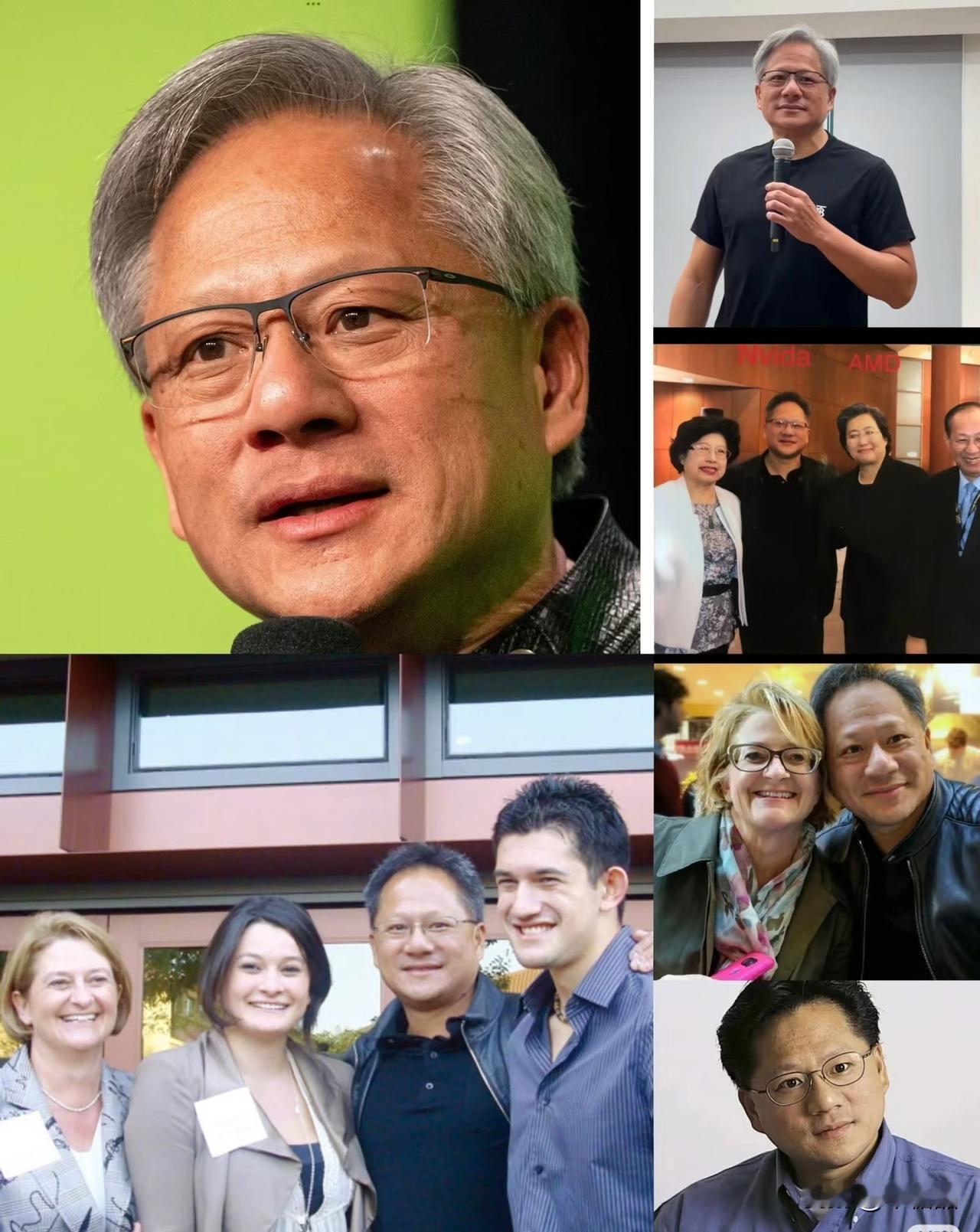 他的女儿一开始是厨师，
他的儿子一开始自己开酒吧，
现在女儿是英伟达高级总监，