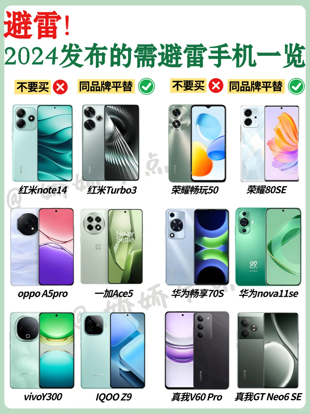 避雷！2024发布的需避雷手机一览