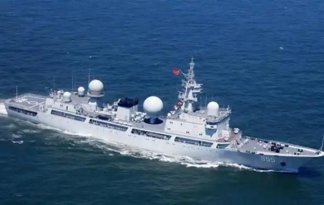 中国815电子侦察船，为何各国不能攻击它，应该说不敢攻击它，这船看上去没啥火力，