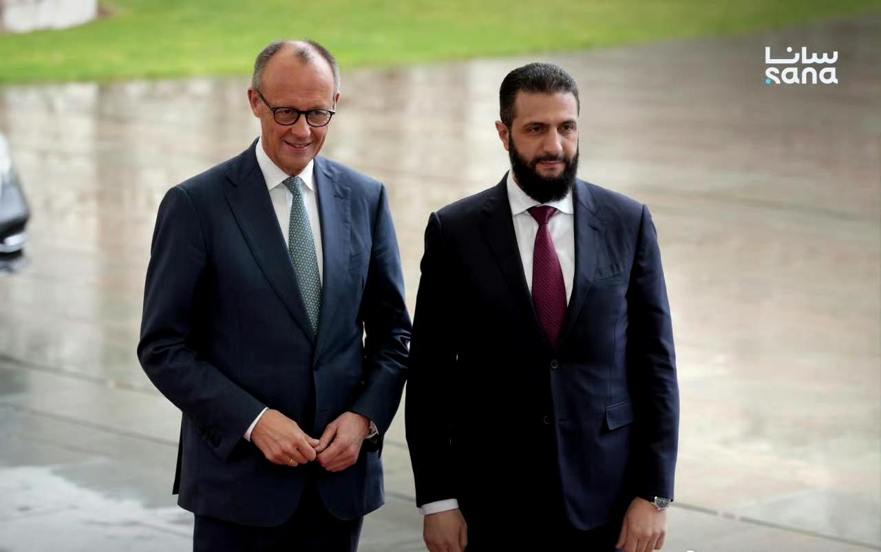 叙利亚过渡总统沙拉首访德国。 ​​​