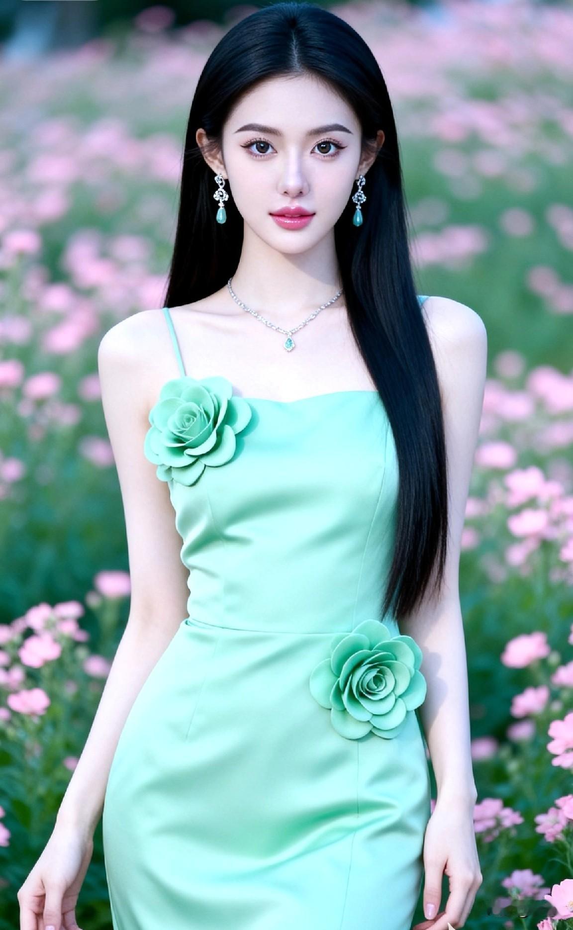 清秀的女孩子是什么样子的没有艳丽妆容，五官舒展耐看，气质清雅，安静时自带温润书卷